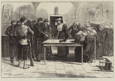 Le siège français de Paris, un appel aux petites sœurs des pauvres - Matthew White Ridley